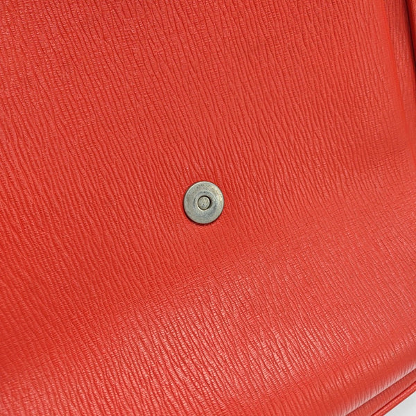 Calfskin Shoulder Bag Red