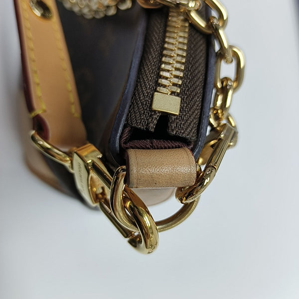 BOULOGNE Monogram Coated Canvas Brown