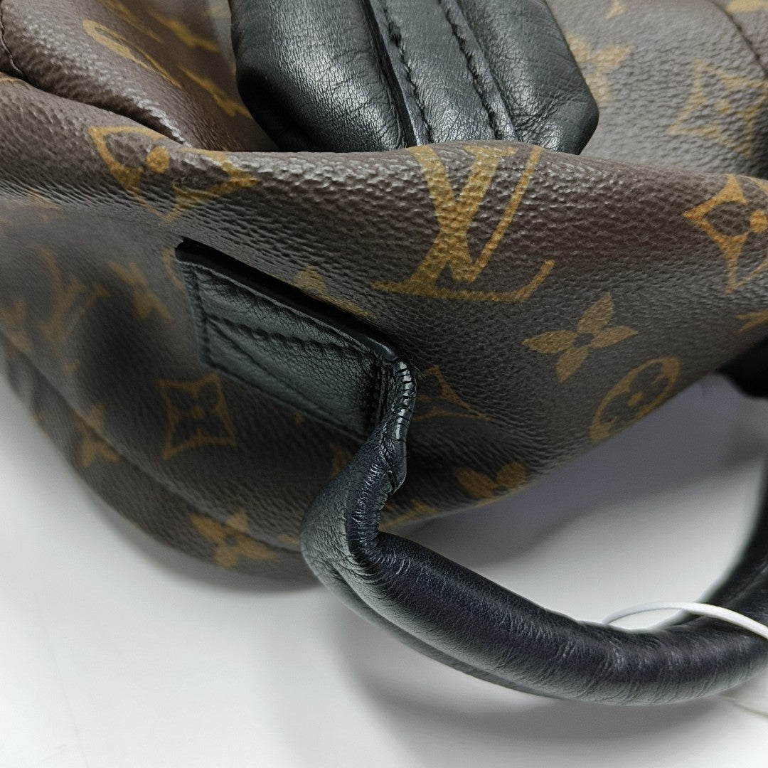 PALM SPRINGS MM Monogram Coated Canvas Brown