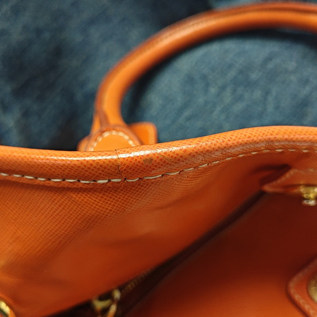 Denim Shoulder Bag Blue