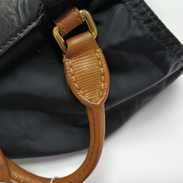 The Rucksack Large Nylon Black
