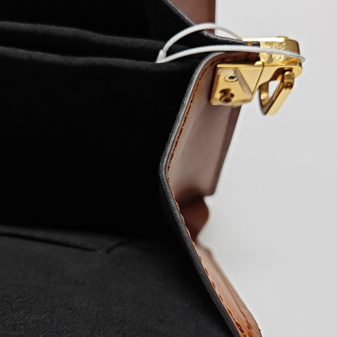 DAUPHINE MM Monogram Coated Canvas Brown