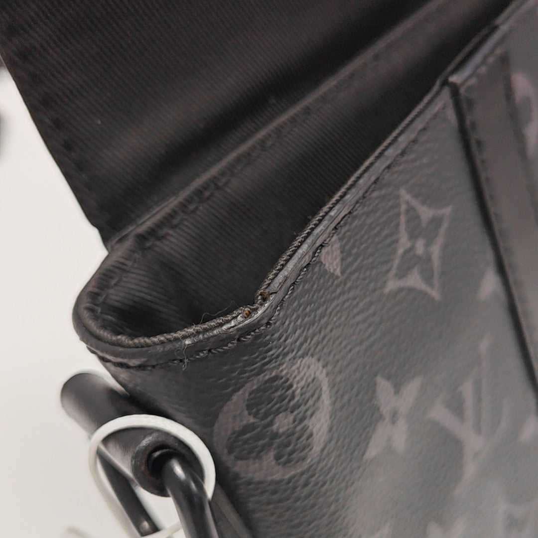 TRUNK PM Monogram Coated Canvas Black