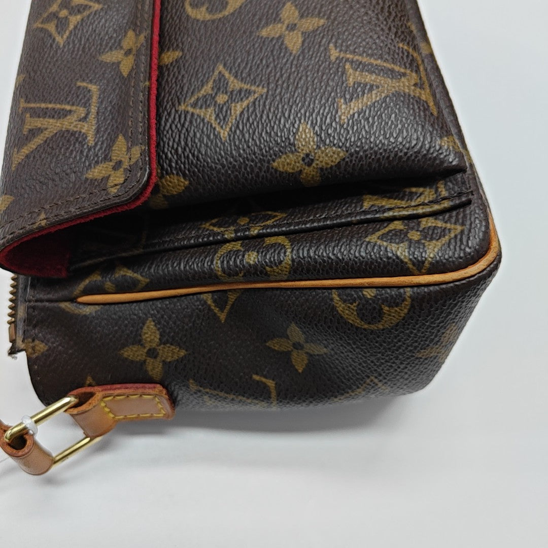 VIVA CITE PM Monogram Coated Canvas Brown