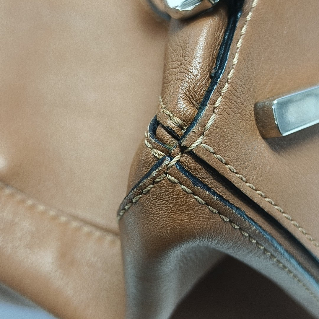 Puzzle Large Calfskin Brown