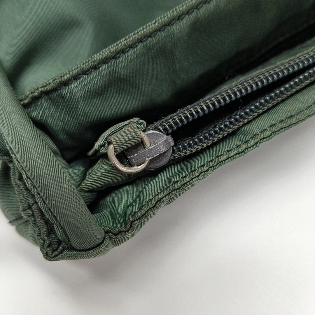 Nylon Tote Bag Green