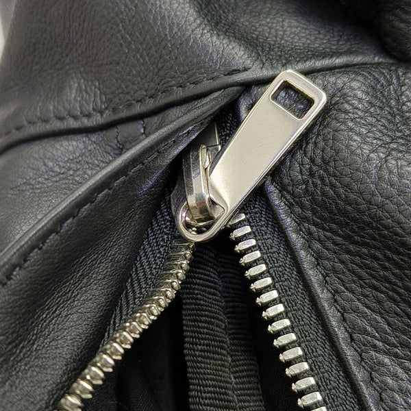 Calfskin Backpack Medium Black