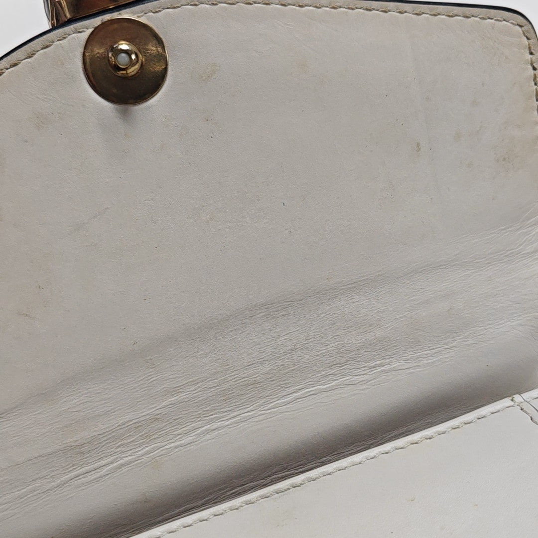 SERPENTI FOREVER Small Calfskin White