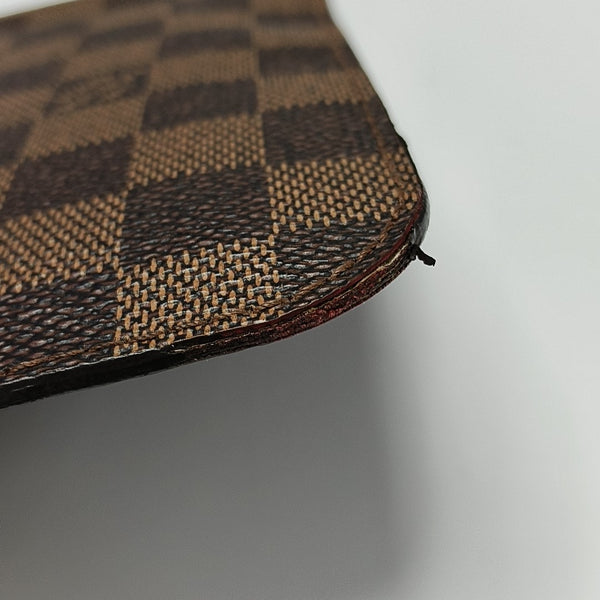 NEVERFULL MM Damier Ebene Coated Canvas Brown