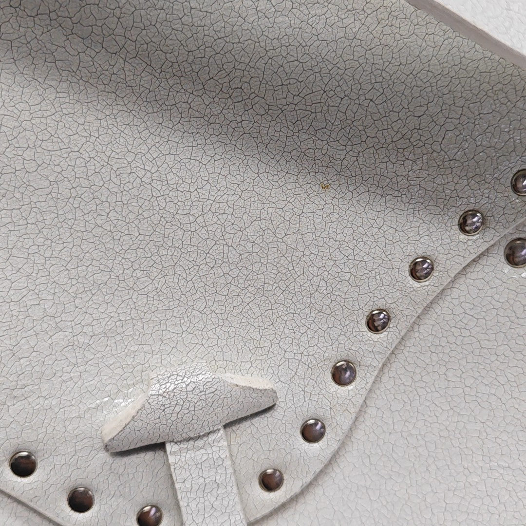 POULBOT Calfskin White