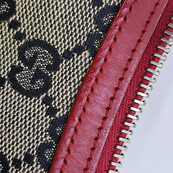 Monogram Canvas Shoulder Bag Brown