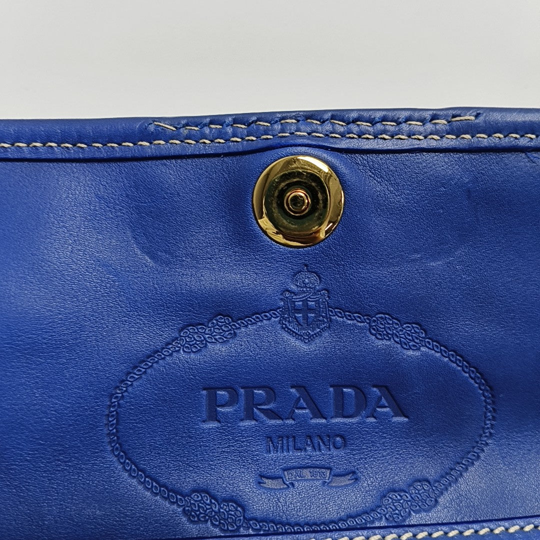 City Calfskin Blue