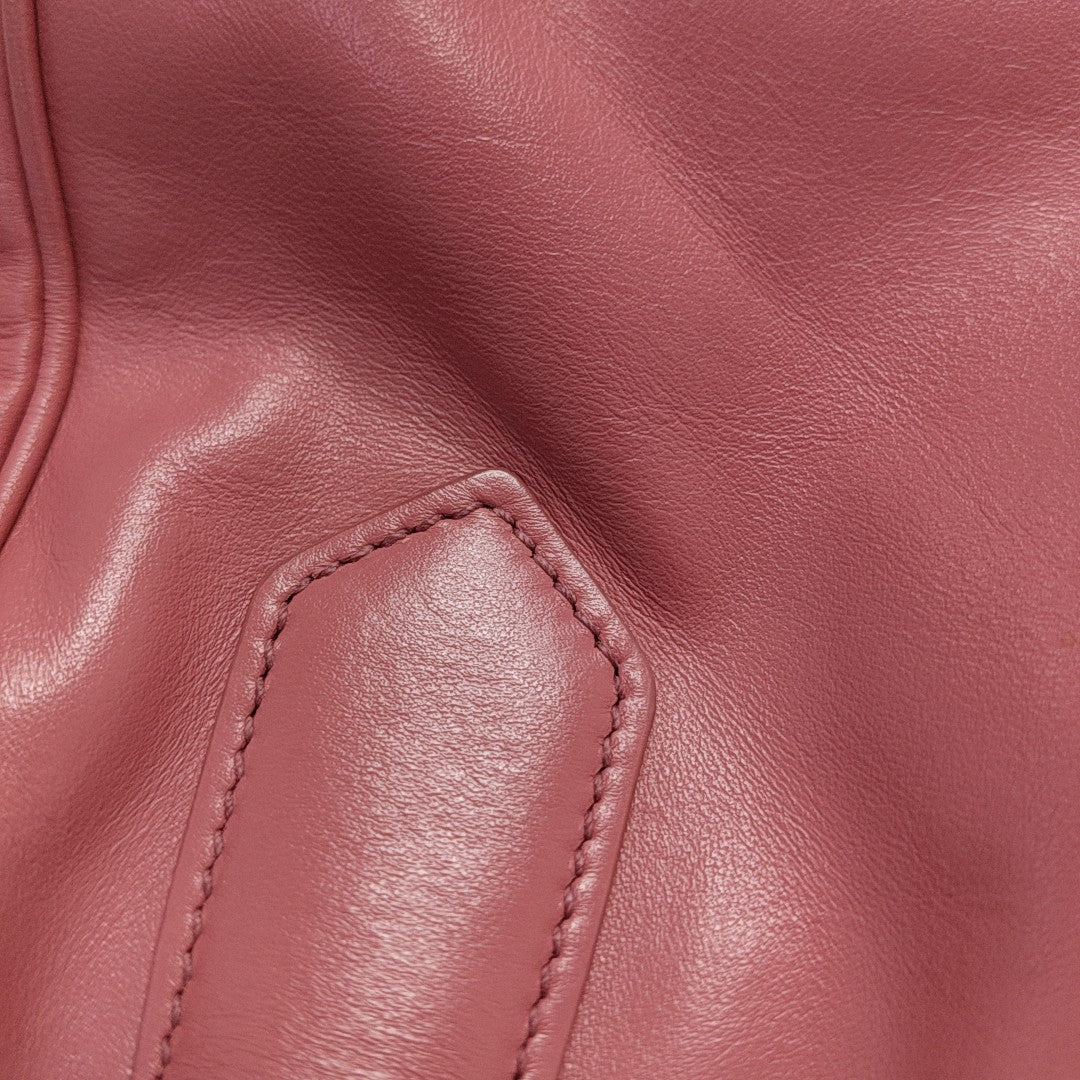 Calfskin Shoulder Bag Pink