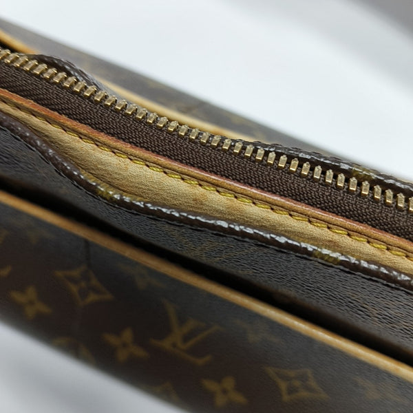 POPINCOURT Monogram Coated Canvas Brown