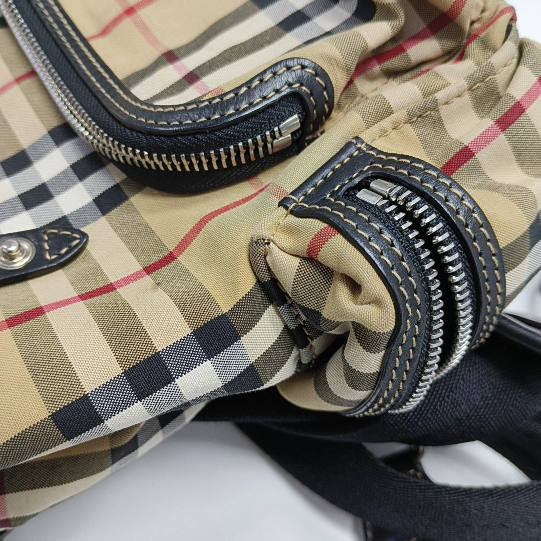 The Rucksack Canvas Beige