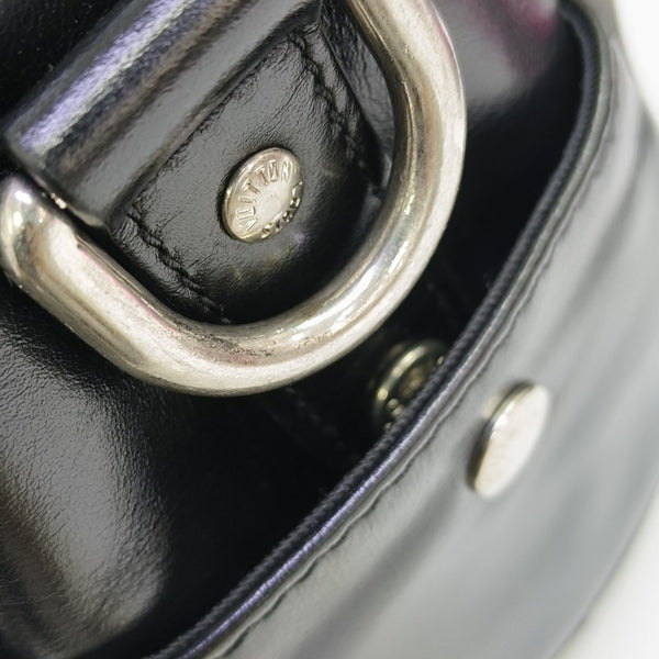 Calfskin Shoulder Bag 25 Black