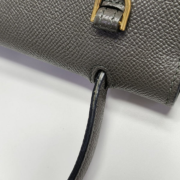 BELT Nano Calfskin Gray