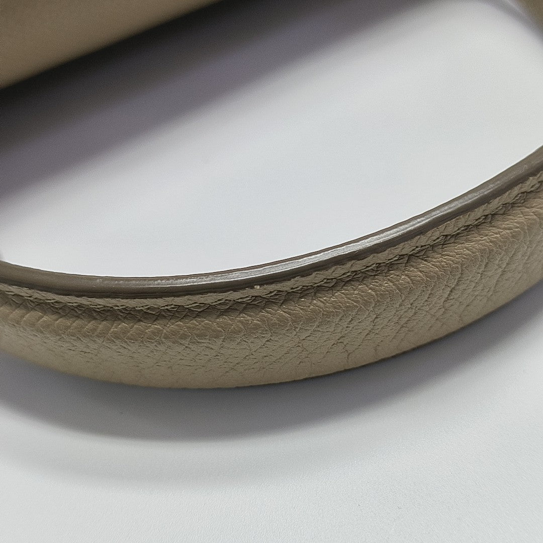 BELT Micro Calfskin Beige