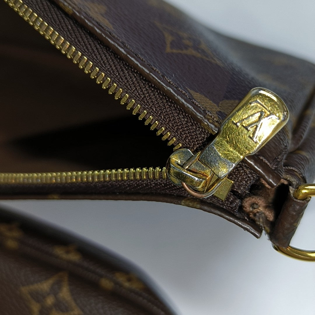 MULTI Monogram Coated Canvas Brown