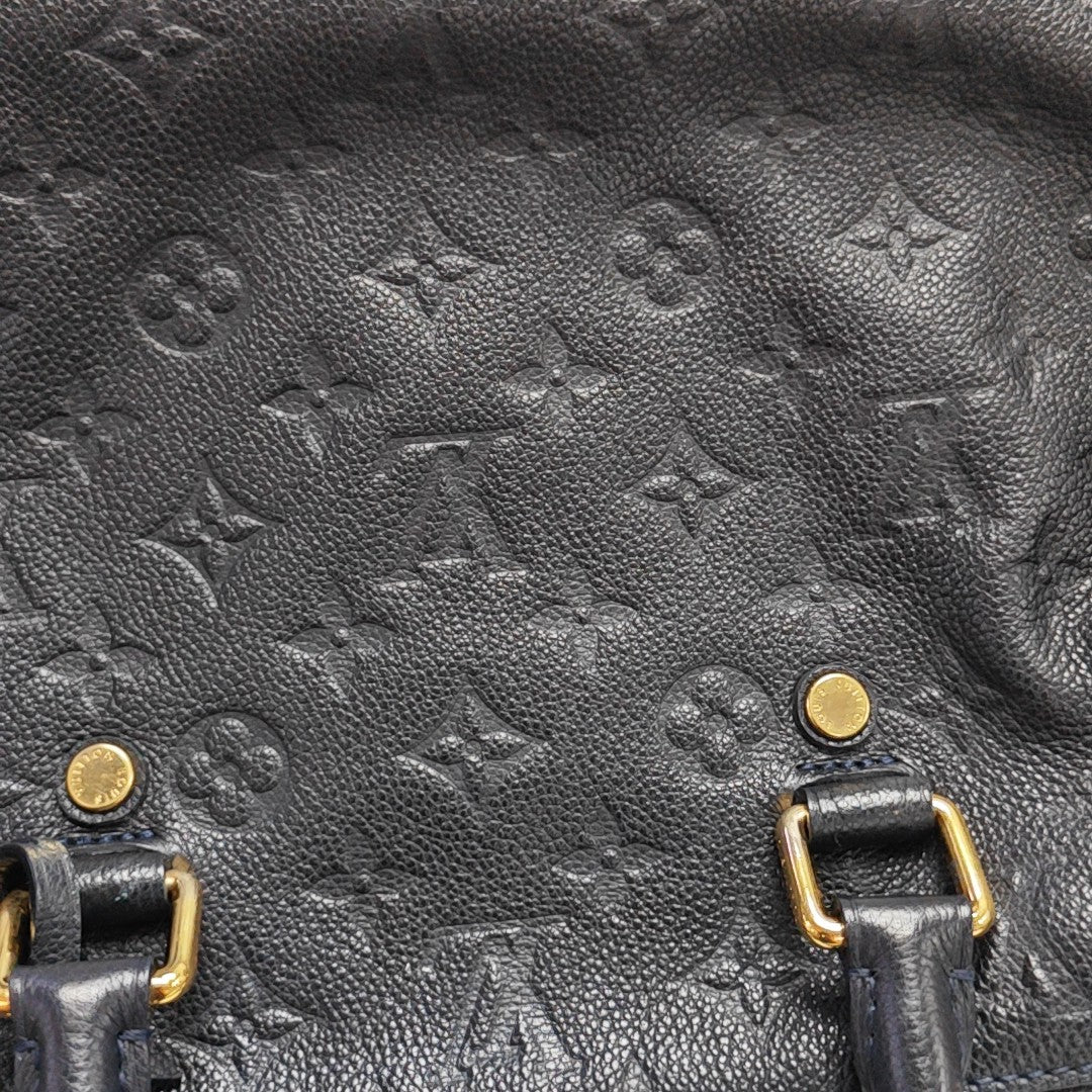 SPEEDY 25 Monogram Calfskin Black