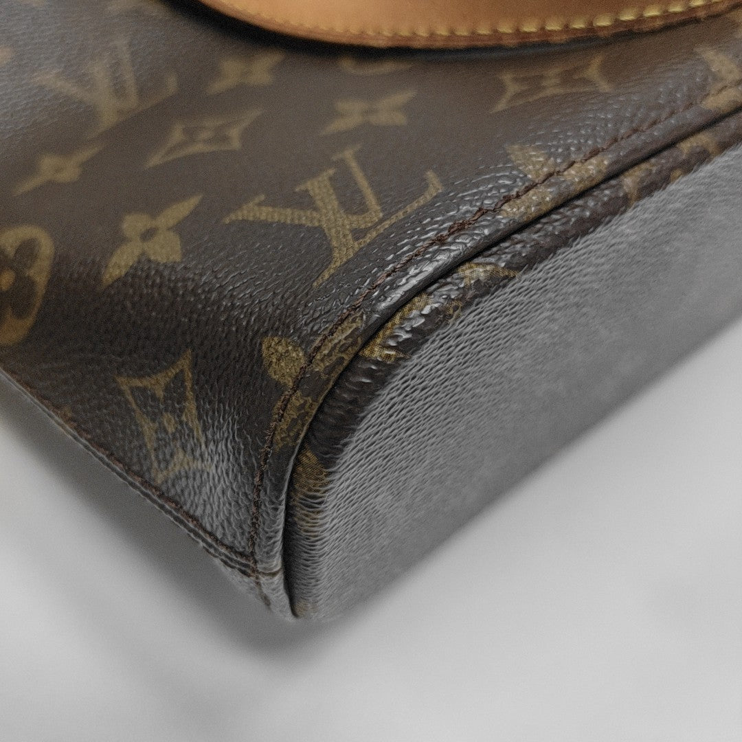 VINTAGE VAVIN PM Monogram Coated Canvas Brown