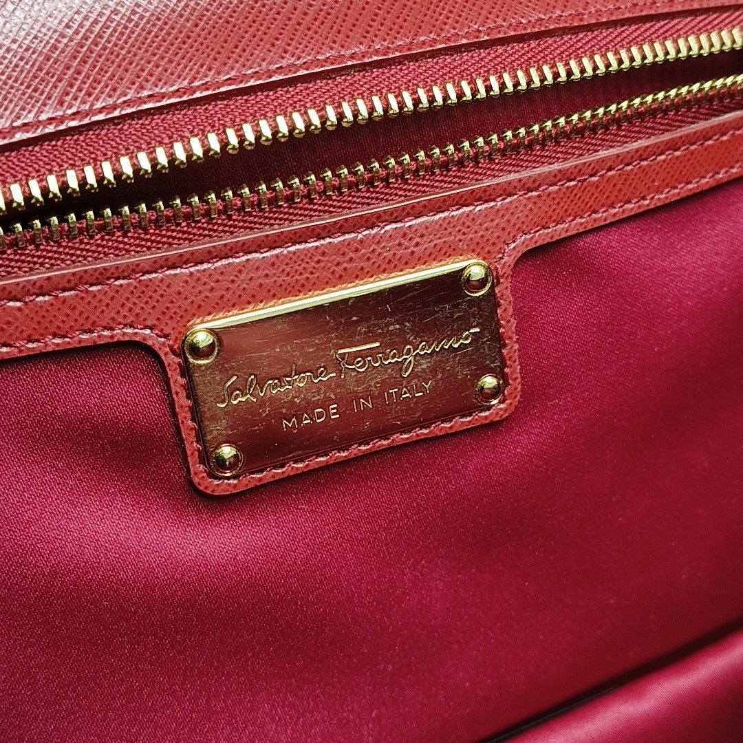Ginny Calfskin Red