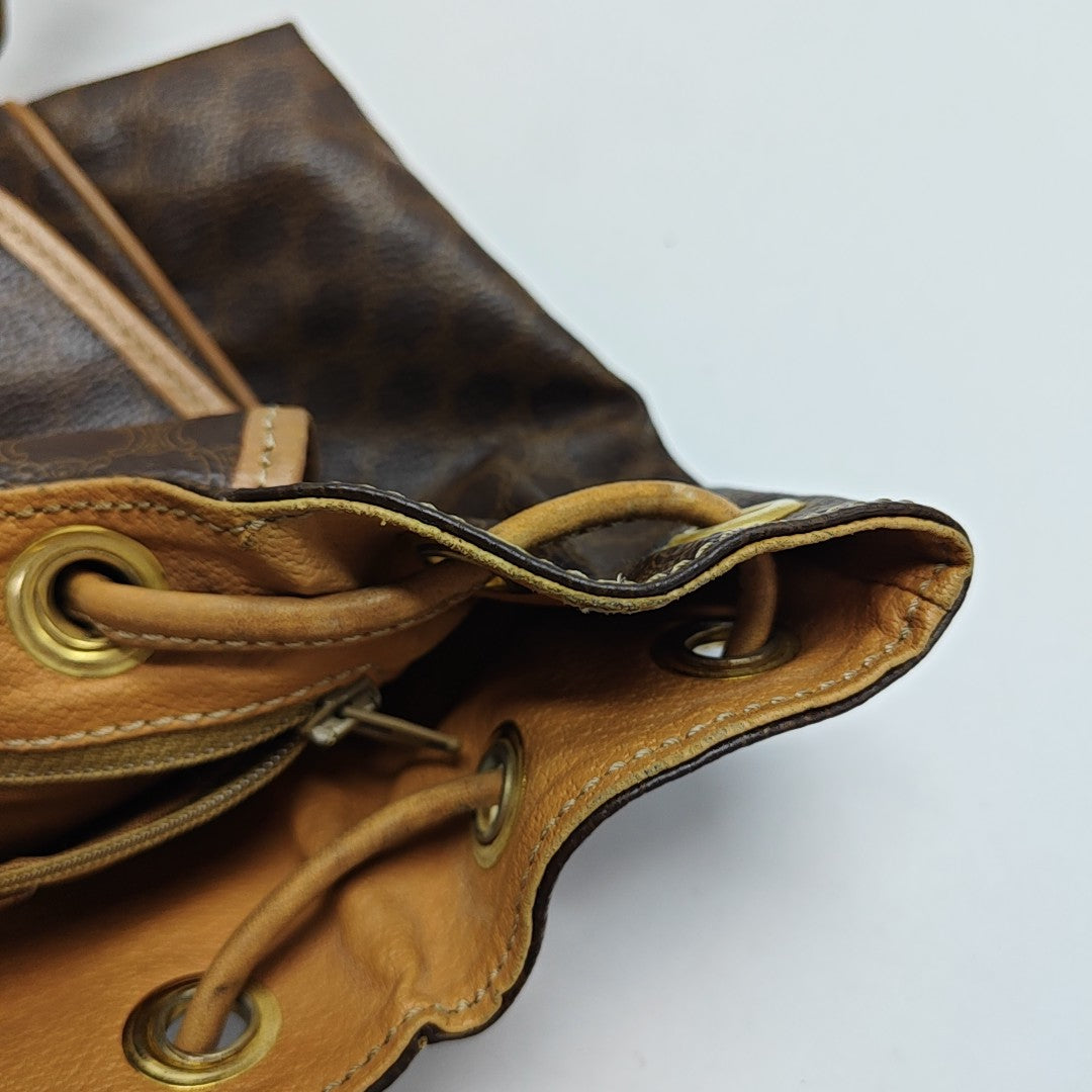 MACADAM CANVAS BACKPACK Coated Canvas Brown