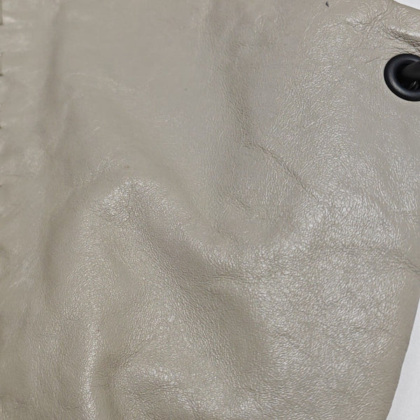 Calfskin Top Handle Bag Gray