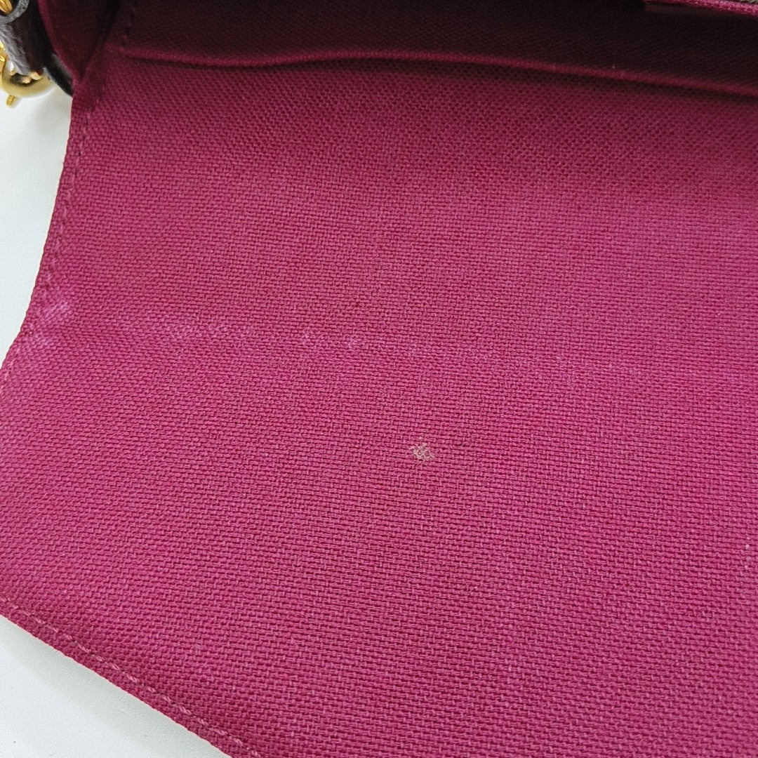 FÉLICIE Monogram Coated Canvas Brown