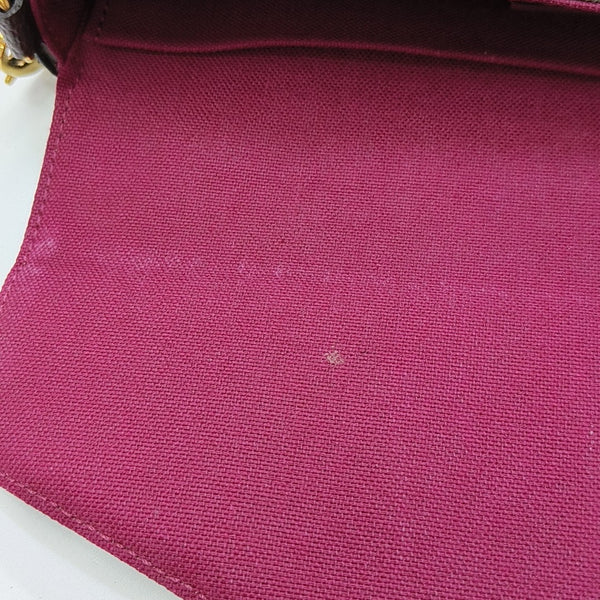 FÉLICIE Monogram Coated Canvas Brown
