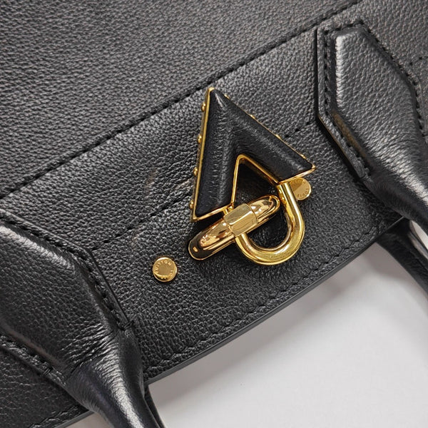 CITY STEAMER PM Calfskin Black