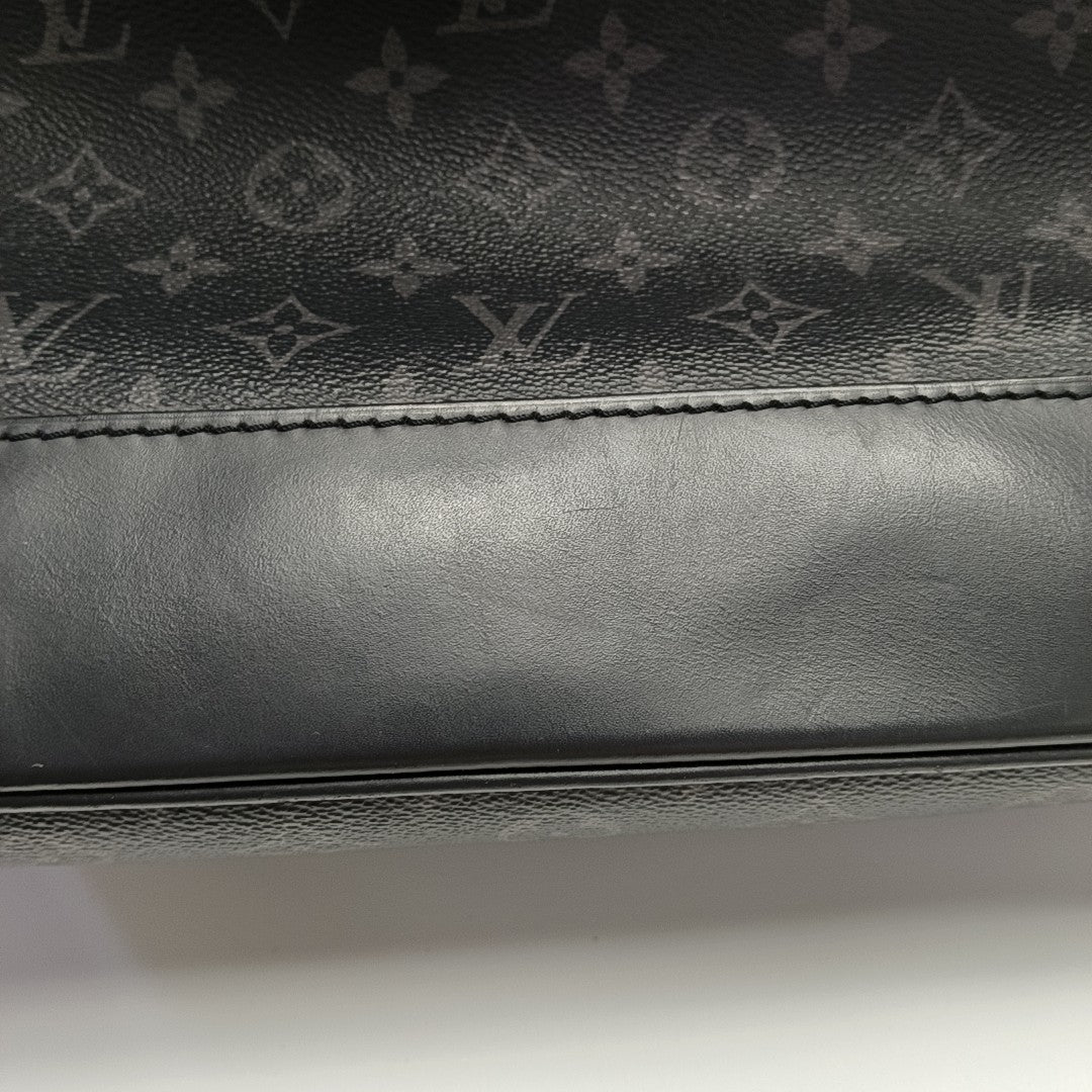 STEAMER Monogram Coated Canvas Black