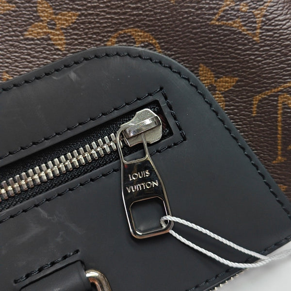 PORTE-DOCUMENTS Monogram Coated Canvas Brown