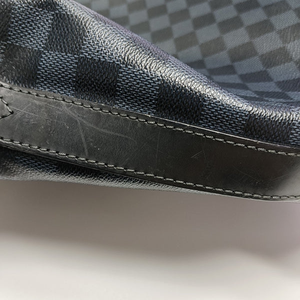 GREENWICH Damier Coated Canvas Blue