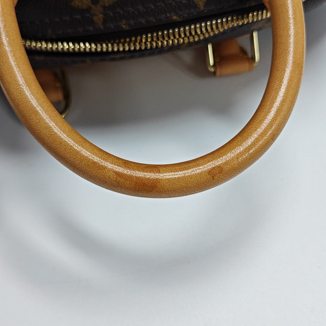 DEAUVILLE Monogram Coated Canvas Brown
