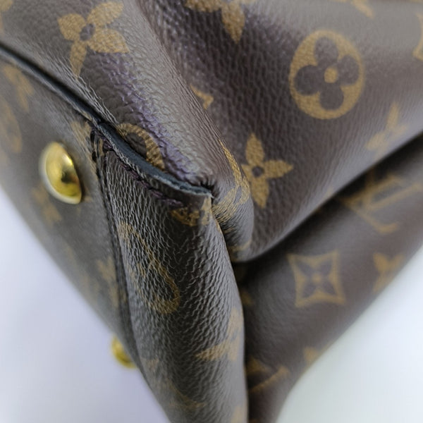 FLOWER Monogram Coated Canvas Brown