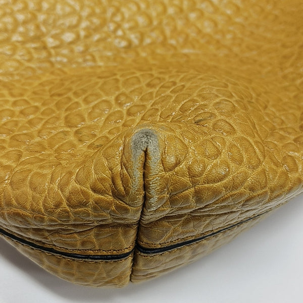 Calfskin Crossbody Bag Yellow