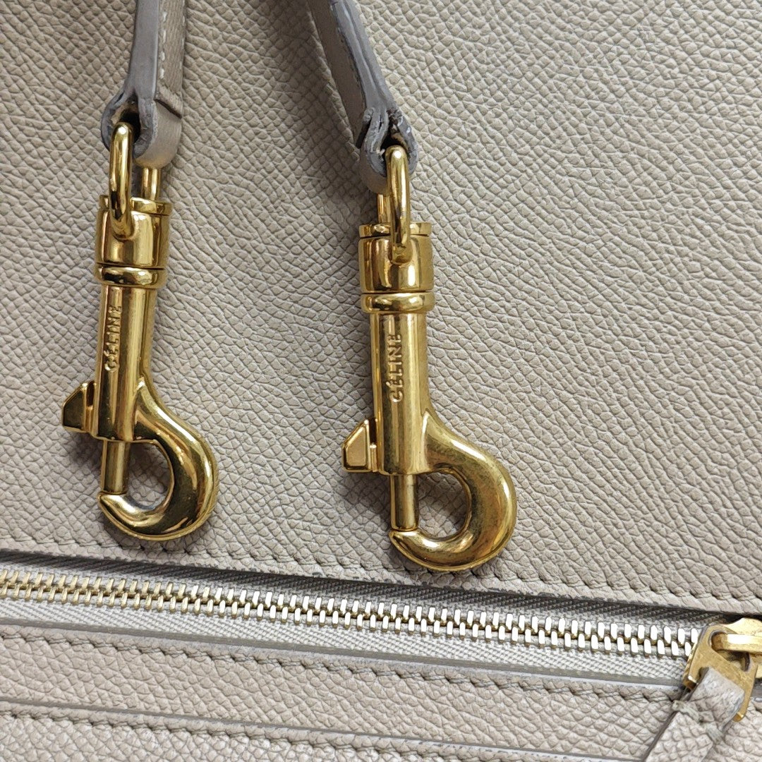 BELT Micro Calfskin Beige