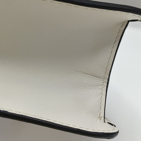 Sylvie Mini Calfskin White