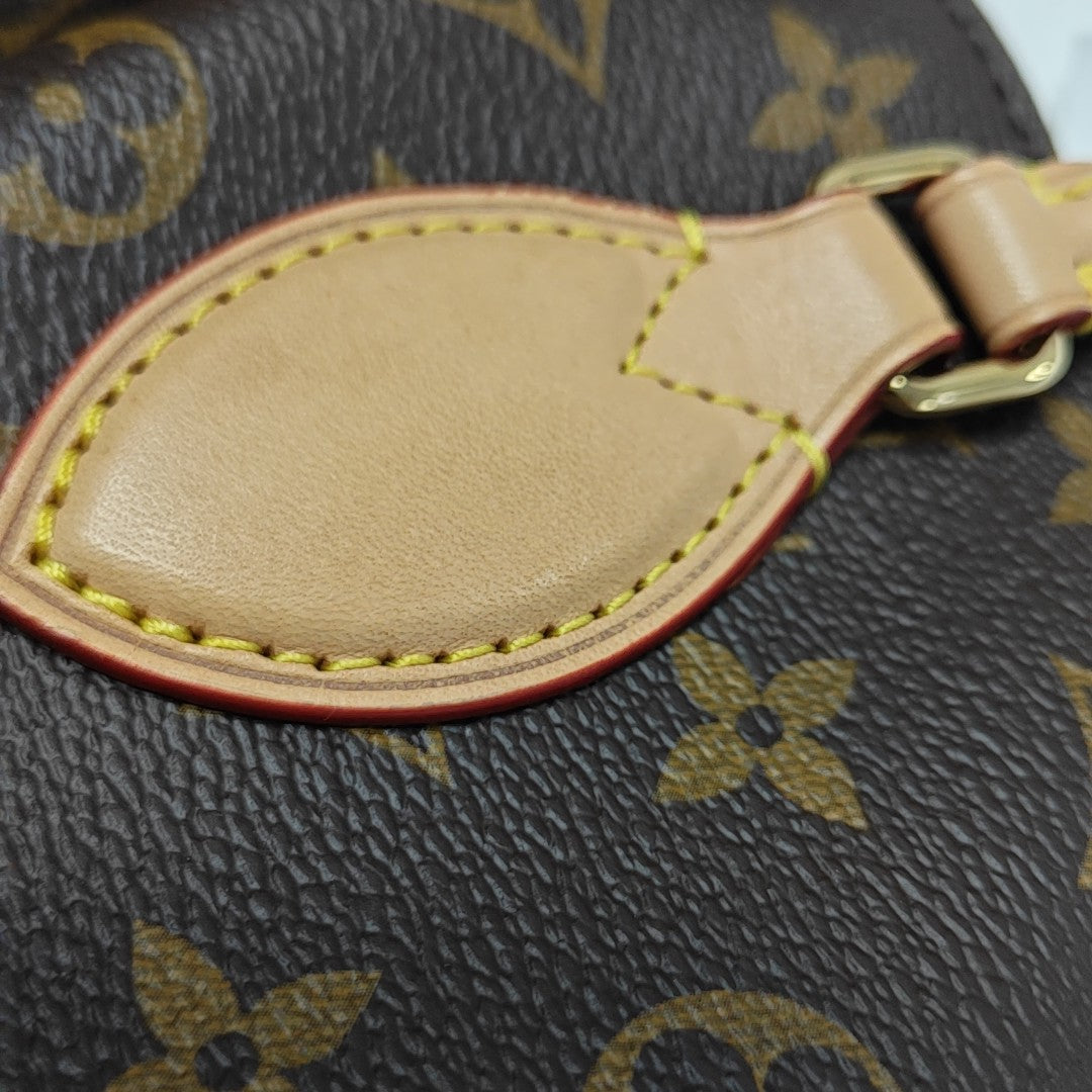 BOETIE PM Monogram Coated Canvas Brown