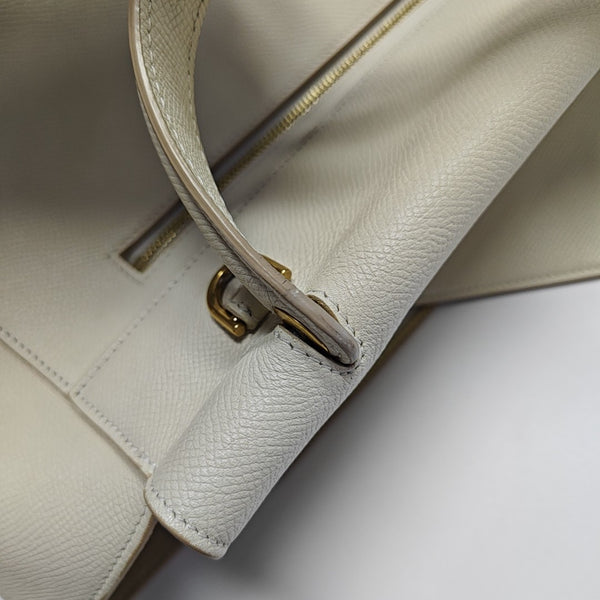 BELT Mini Calfskin White
