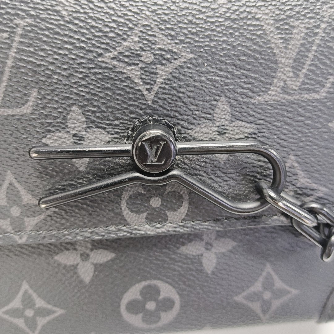 STEAMER Mini Monogram Coated Canvas Black