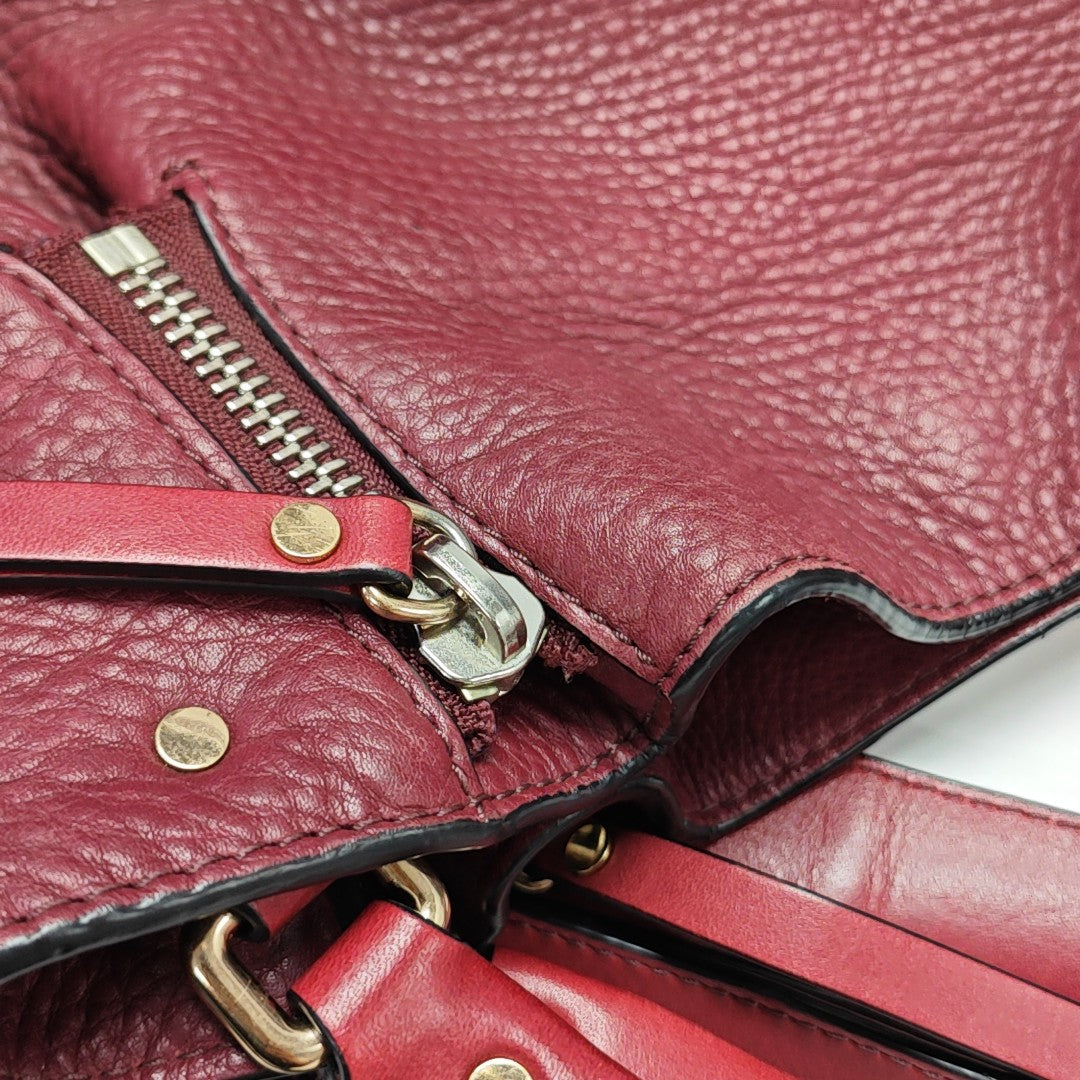 Maidstone Calfskin Red