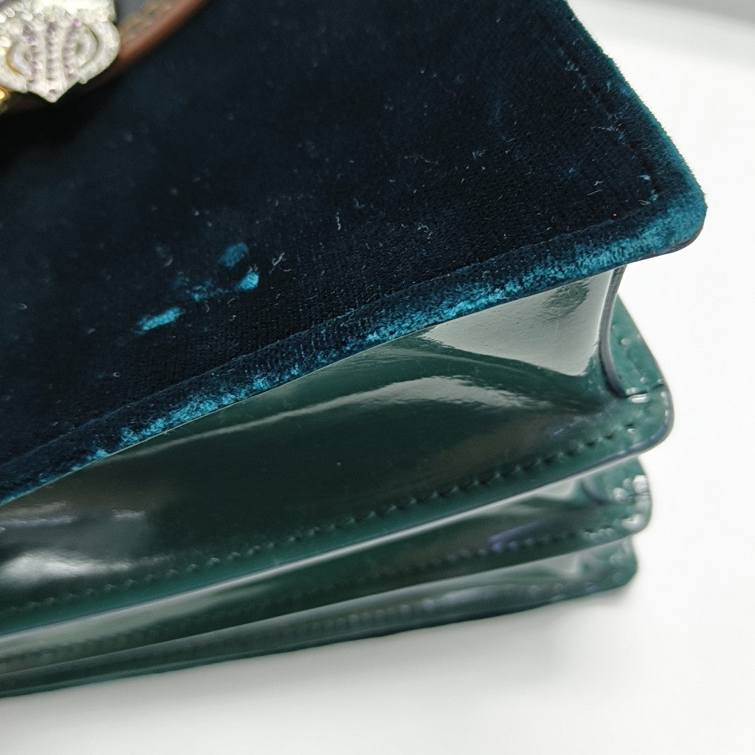 Miu Lady Velvet Green