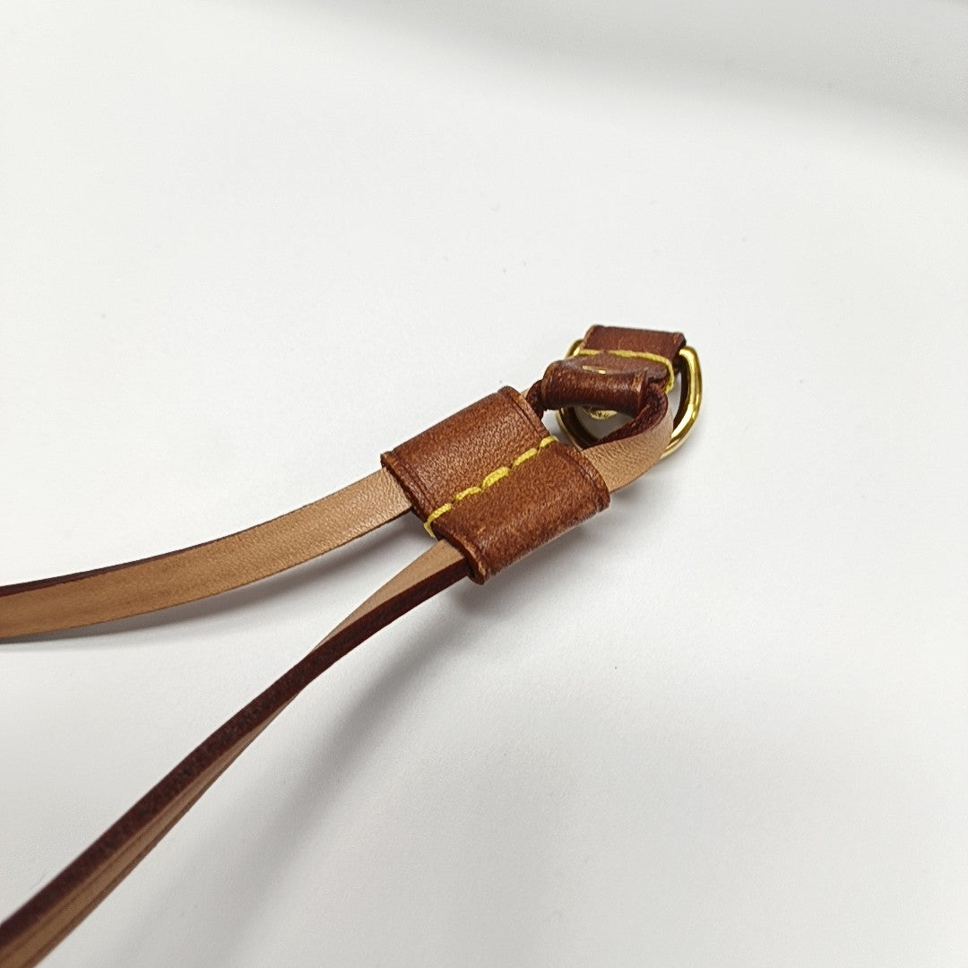 NEVERFULL MM Monogram Coated Canvas Brown