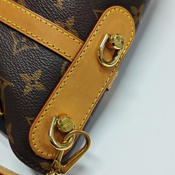 DUFFLE Monogram Coated Canvas Brown