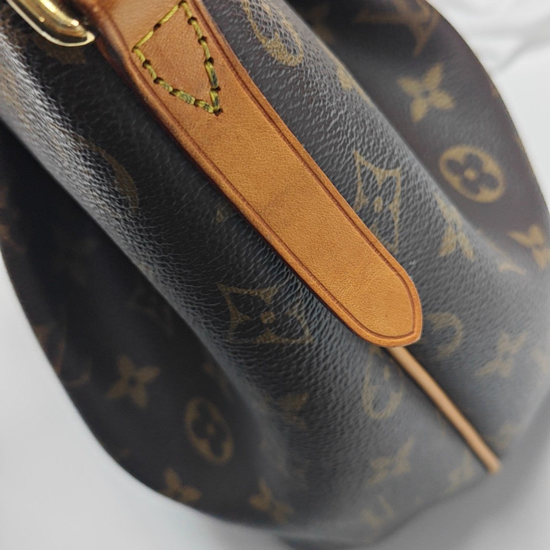 TURENNE PM Monogram Coated Canvas Brown