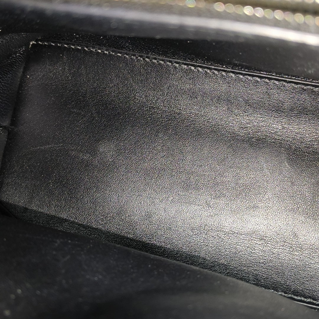 Downtown Small Quilted Calfskin Black