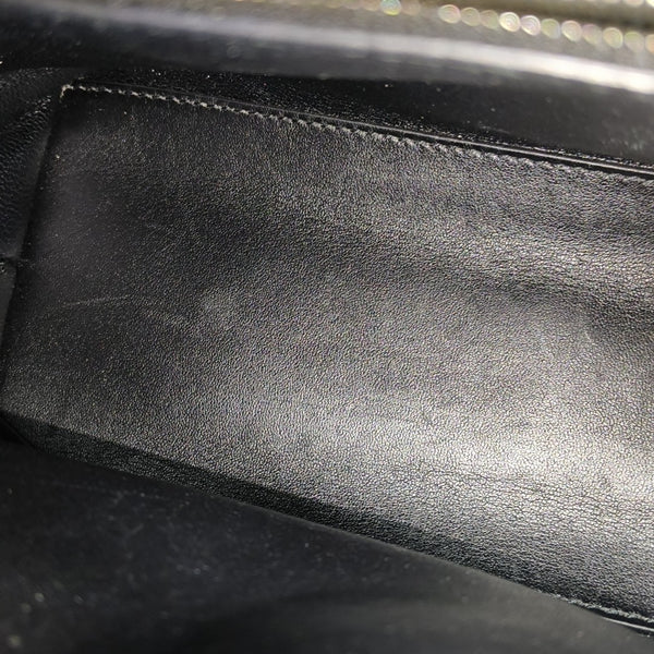 Downtown Small Quilted Calfskin Black