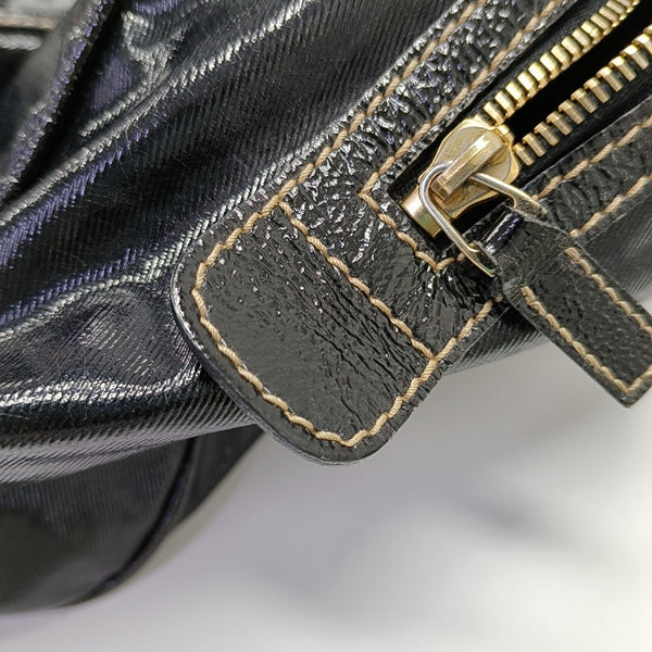 Coated Canvas Black